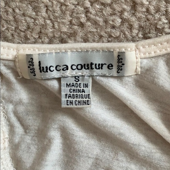 Off white Open Back Tank - Small - Picture 3 of 4